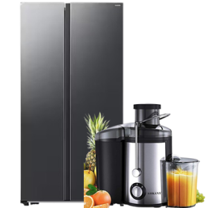 Samsung Refrigerator 583L Side-by-Side Refrigerator - Juice Extractor