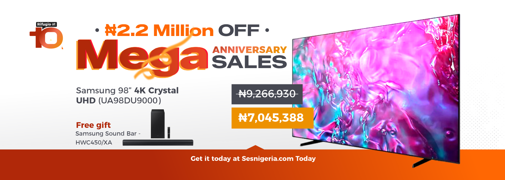 Samsung Galaxy TV Promo online in nigeria